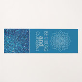 強くて勇気のあるヨガマットである ヨガマット (正面(横))