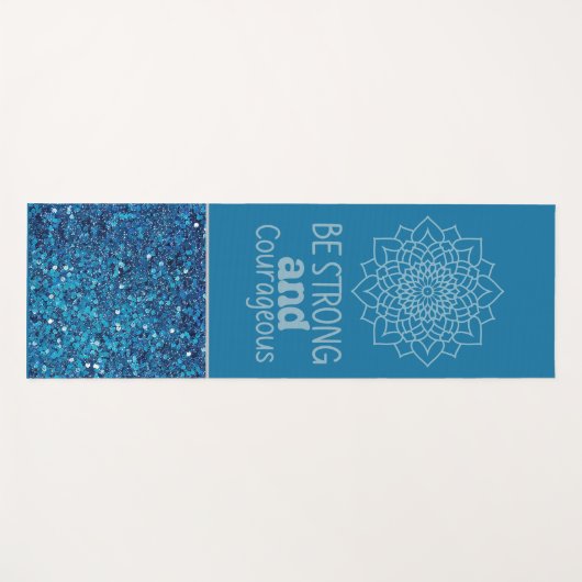 強くて勇気のあるヨガマットである ヨガマット (正面(横))