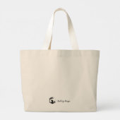 強くて威厳のあるクリスチャンのトートバッグ ラージトートバッグ (裏面)