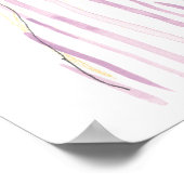 強くて美しい女性が笑顔 ポスター (角)