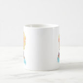 強くて美しい女性 コーヒーマグカップ (中央)