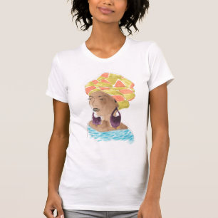 強くて美しい女性 Tシャツ