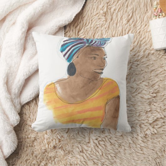 強くて美しい クッション (ブランケット)