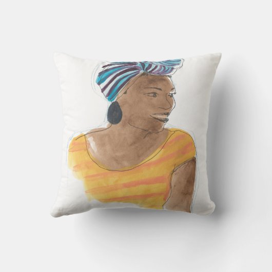 強くて美しい クッション (裏面)