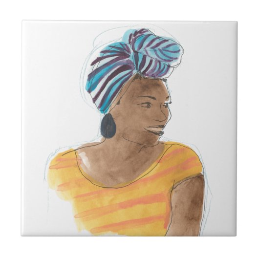 強くて美しい タイル (正面)