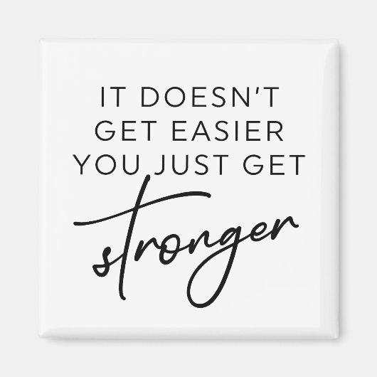 強くなるほど簡単にはならない マグネット (正面)