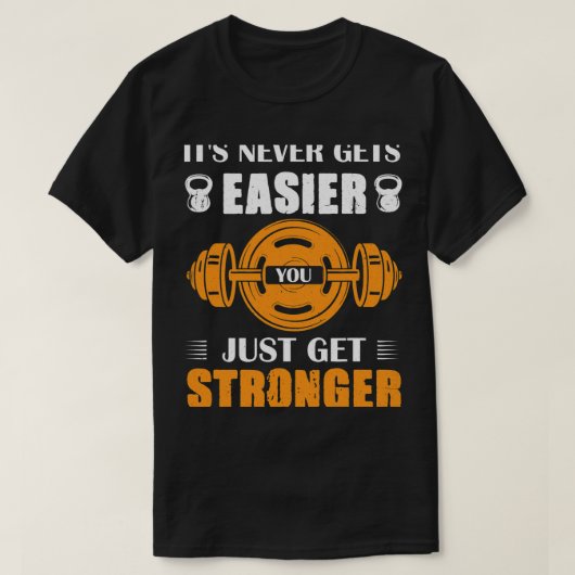 強くなるほど簡単にはならない Tシャツ (デザイン正面)