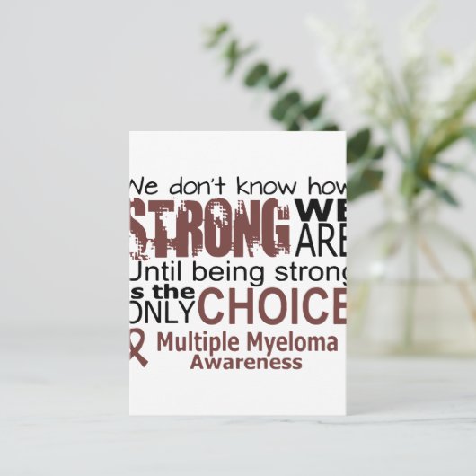 強くなるまで強い気持ちは分からない ポストカード (スタンド正面)