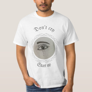 強くなれ泣くな Tシャツ