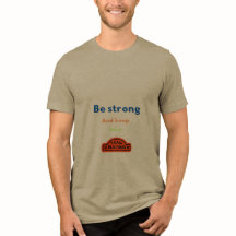 強くなれ そして進め - 前向きな精神のTシャツ