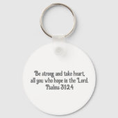 強くなれ、ハート キーホルダー (裏面)