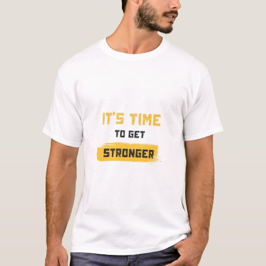 強くなろう Tシャツ (正面)