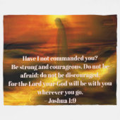 強くジョシュアする:1.9 #2 フリースブランケット (正面(横))