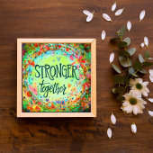 強く一緒に緑かわいらしのインスピレーション フォトプリント           