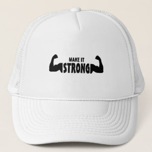 強く作る – やる気を起こさせるGym Hat キャップ