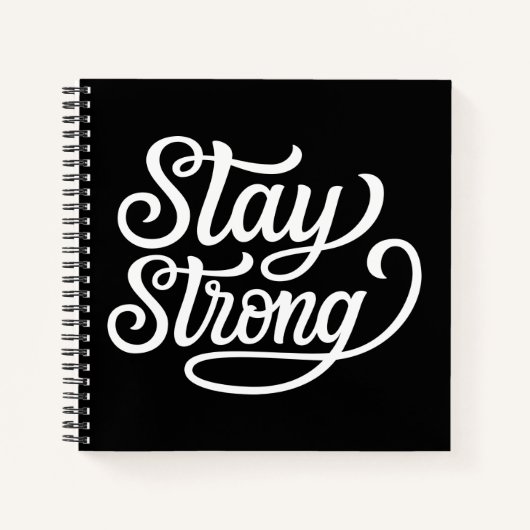 強く保つ ノートブック (正面)