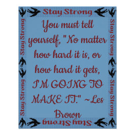 強く保つ ポスター