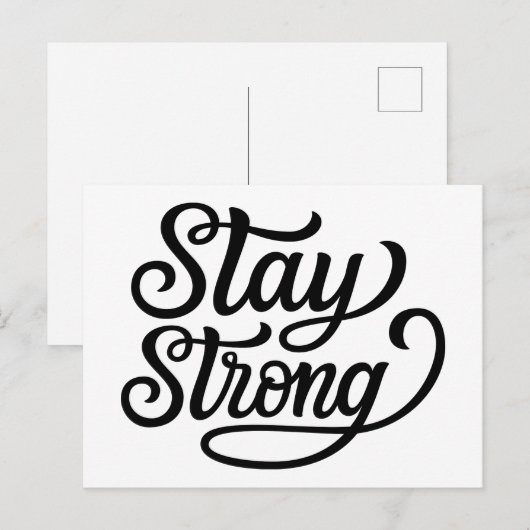 強く保つ ポストカード (正面/裏面)