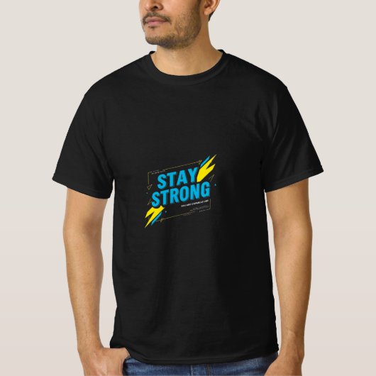 強く保つ Tシャツ (正面)