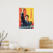 強く力強い国になれ!韓国DPR ポスター (キッチン)