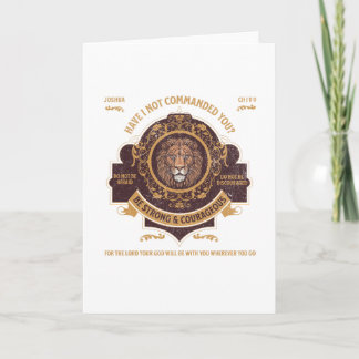 強く勇敢である カード