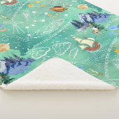 強く勇敢である – シームレスなパターンプリント シェルパブランケット (3/4)