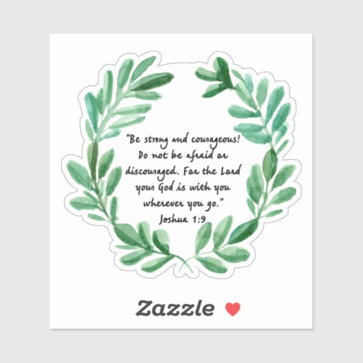 強く勇敢である シール (シート)