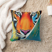 強く勇敢なキリスト教信仰である クッション (ブランケット)