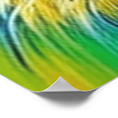 強く勇敢なキリスト教信仰である ポスター (角)