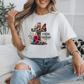 強く勇敢なクリスチャンである Tシャツ