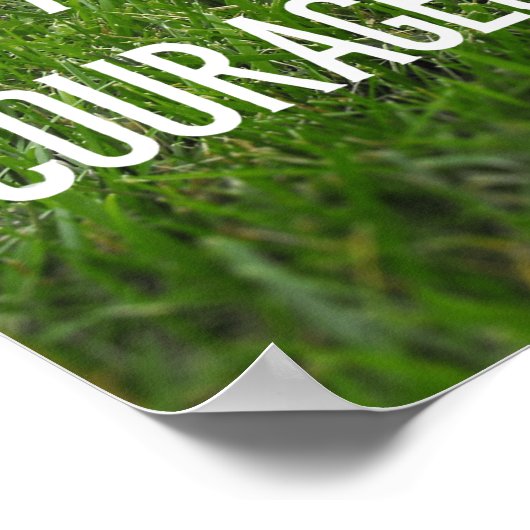 強く勇敢なサッカーボールスポーツをする ポスター (角)