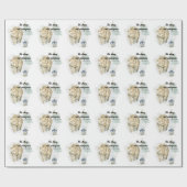 強く勇敢なジョシュアになる1 9 ラッピングペーパー (フラット)