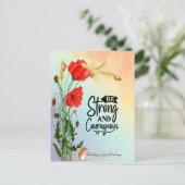 強く勇敢なジョシュアを1:9 ポストカード (スタンド正面)