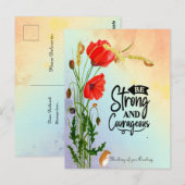 強く勇敢なジョシュアを1:9 ポストカード (正面/裏面)