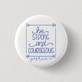強く勇敢なピンである 缶バッジ
