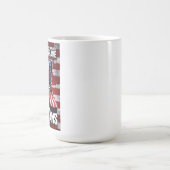 強く勇敢な退役軍人 コーヒーマグカップ (中央)