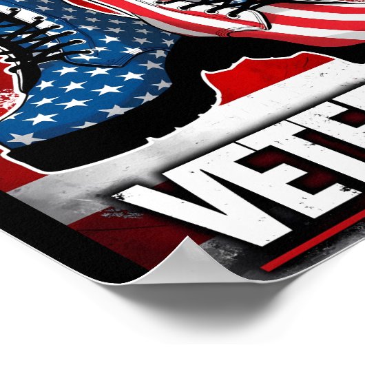 強く勇敢な退役軍人 ポスター (角)