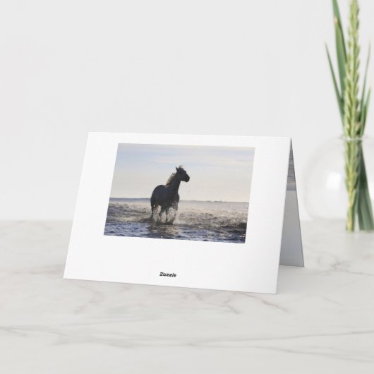 強く勇敢な馬の卒業 カード (裏面)