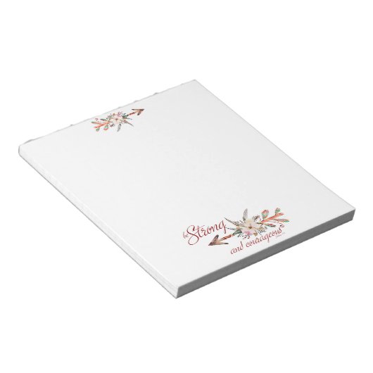 強く勇敢な ノートパッド (アングル)