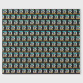 強く勇敢になる – ラマ ラッピングペーパー (フラット)