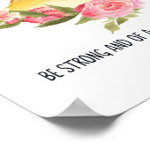 強く勇気あるジョシュア1:9、ジャングル ポスター (角)