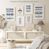 強く勇気あるジョシュア1:9 ポスター