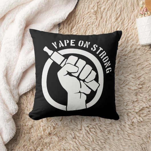 強く吐く クッション (ブランケット)