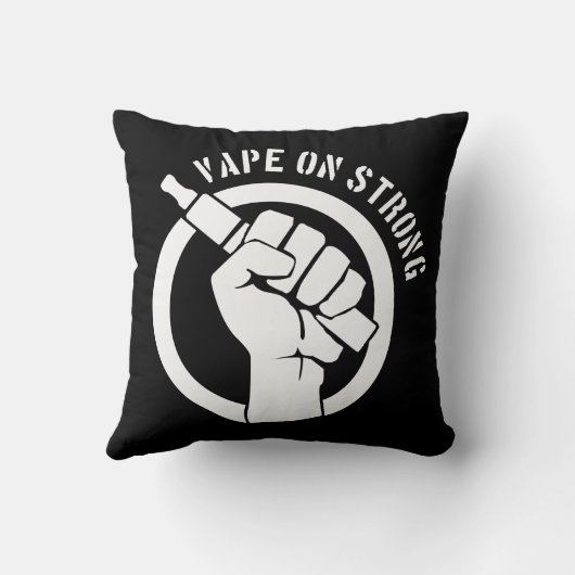 強く吐く クッション (裏面)