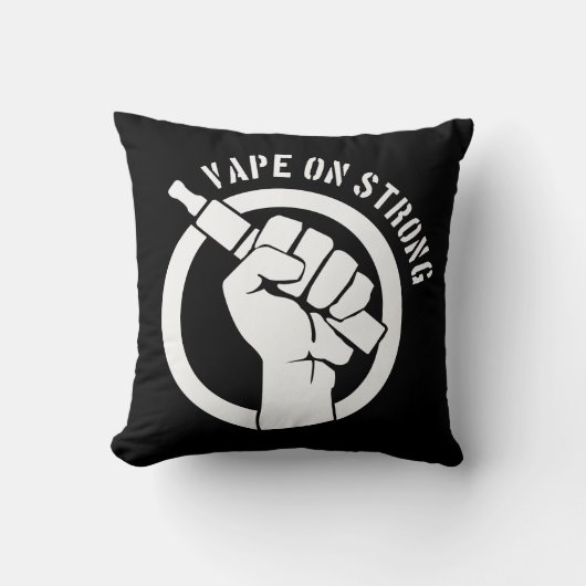 強く吐く クッション (正面)