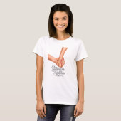 強く手を取り合うTシャツ Tシャツ (正面フル)