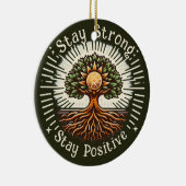 強く留まる前向き セラミックオーナメント (右)