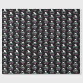 強く美しいYou - Gumstics Unicorn ラッピングペーパー (フラット)