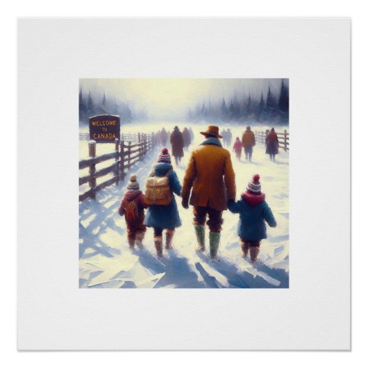 強く自由なカナダ ポスター (正面)