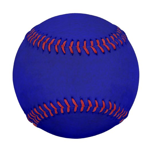 強く青い水彩画の洗浄野球 野球ボール (正面)